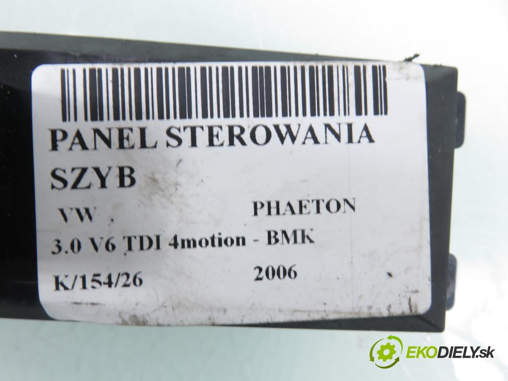 VW PHAETON (3D1, 3D2, 3D3, 3D4, 3D6, 3D7, 3D8, 3D9) SEDAN 2006 165,00 3.0 TDI 2967,00 Panel ovládaní oken 3D1959857B
