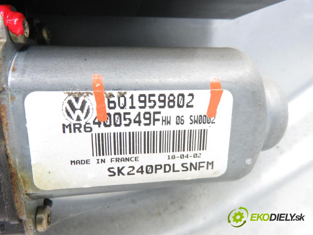 SKODA FABIA I SEDAN (6Y3) SEDAN 2002 50,00 1.4 - AQW 1397,00 Mechanizmus okien 6Q1959802