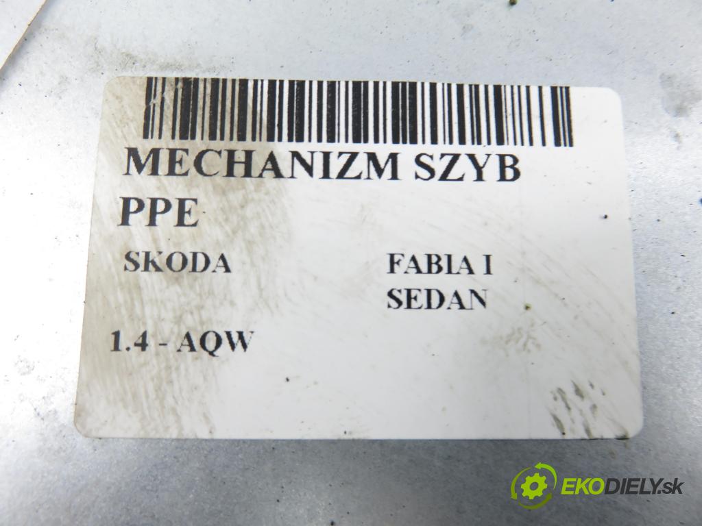 SKODA FABIA I SEDAN (6Y3) SEDAN 2002 50,00 1.4 - AQW 1397,00 Mechanizmus okien 6Q1959802
