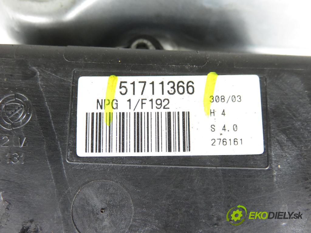 FIAT STILO (192_) HB 2004 76,00 1.6 16V 103 - 182 B6.000 1596,00 Mechanizmus okien 00467815630 ; 50002603 ; 9030192