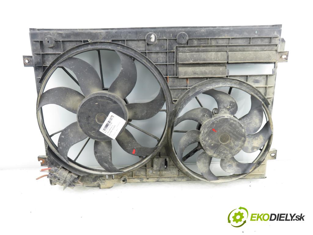 VW TOURAN (1T1, 1T2) MINIVAN 2005 103,00 2.0 TDI 16V 140 - BKD 1968,00 ventilátor chladič PODNEBÍ / VODA 1K0121207AA