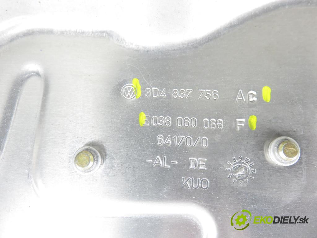 VW PHAETON (3D1, 3D2, 3D3, 3D4, 3D6, 3D7, 3D8, 3D9) SEDAN 2006 165,00 3.0 TDI 2967,00 mechanismus oken PPE 038060068F ; 3D1959702C ; 3D4837756AC