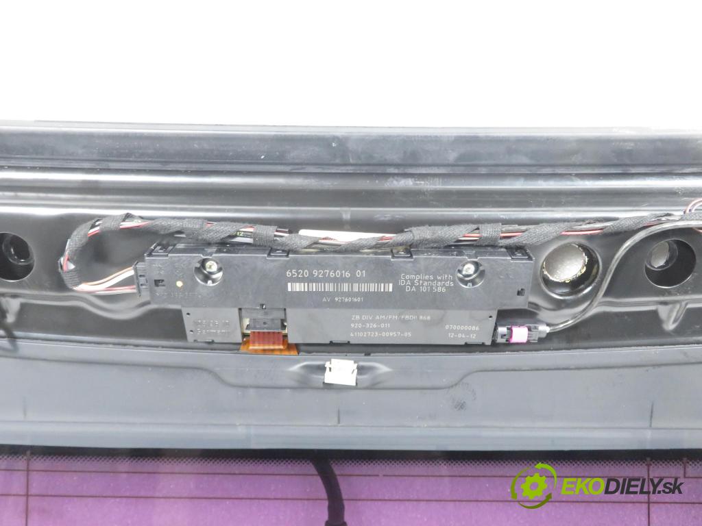 BMW 5 Touring (F11) KOMBI 2012 135,00 520 d 184 - N47 D20 C 1995,00 okno ZADNÍ: kapota 7206562 ; 7206563