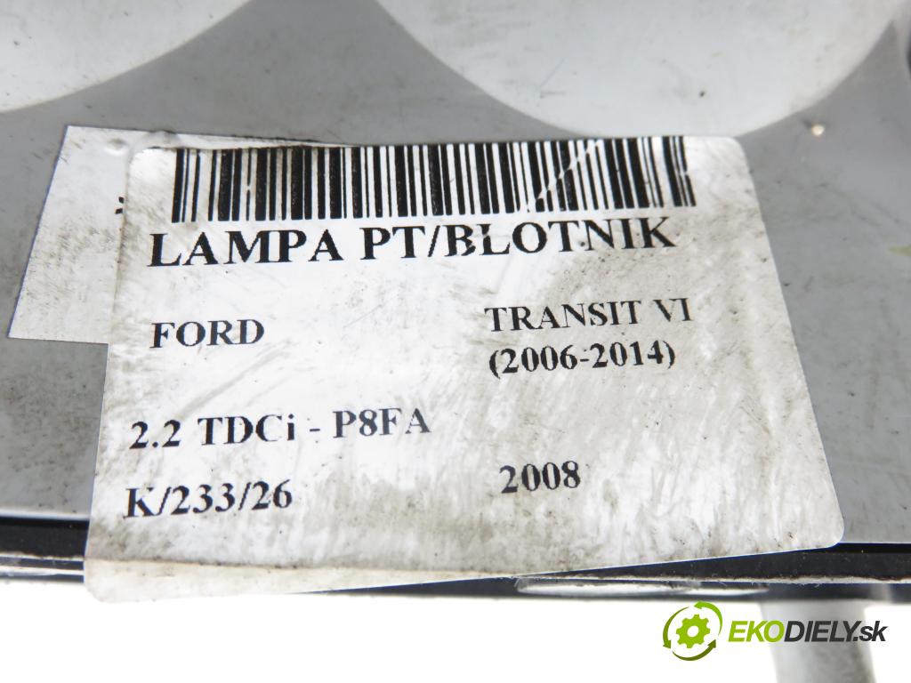 FORD TRANSIT Furgon (FA_ _) FURGON 2008 63,00 2.2 TDCi - P8FA 2198,00 světlo pravé zadní