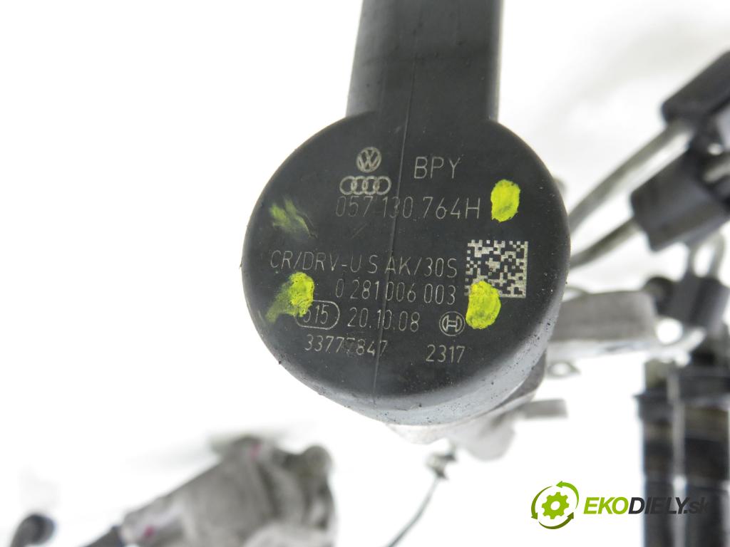 VW PASSAT B6 Variant (3C5) KOMBI 2009 125,00 2.0 TDI - CBBB 1968,00 pumpa vysokého TLAK: 0445010507 ; 0445116030 ; 03L089C
