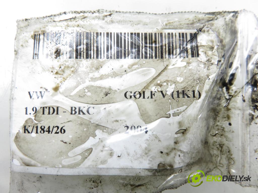 VW GOLF V (1K1) HB 2004 77,00 1.9 TDI PD 105 - BKC 1896,00 Vstrekovač 038130073AG ; 0414720215 (Vstrekovač paliva)