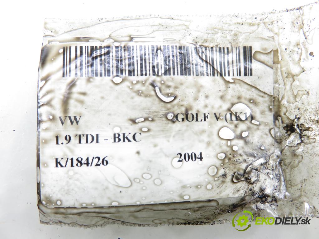 VW GOLF V (1K1) HB 2004 77,00 1.9 TDI PD 105 - BKC 1896,00 Vstrekovač 038130073AG ; 0414720215 (Vstrekovač paliva)