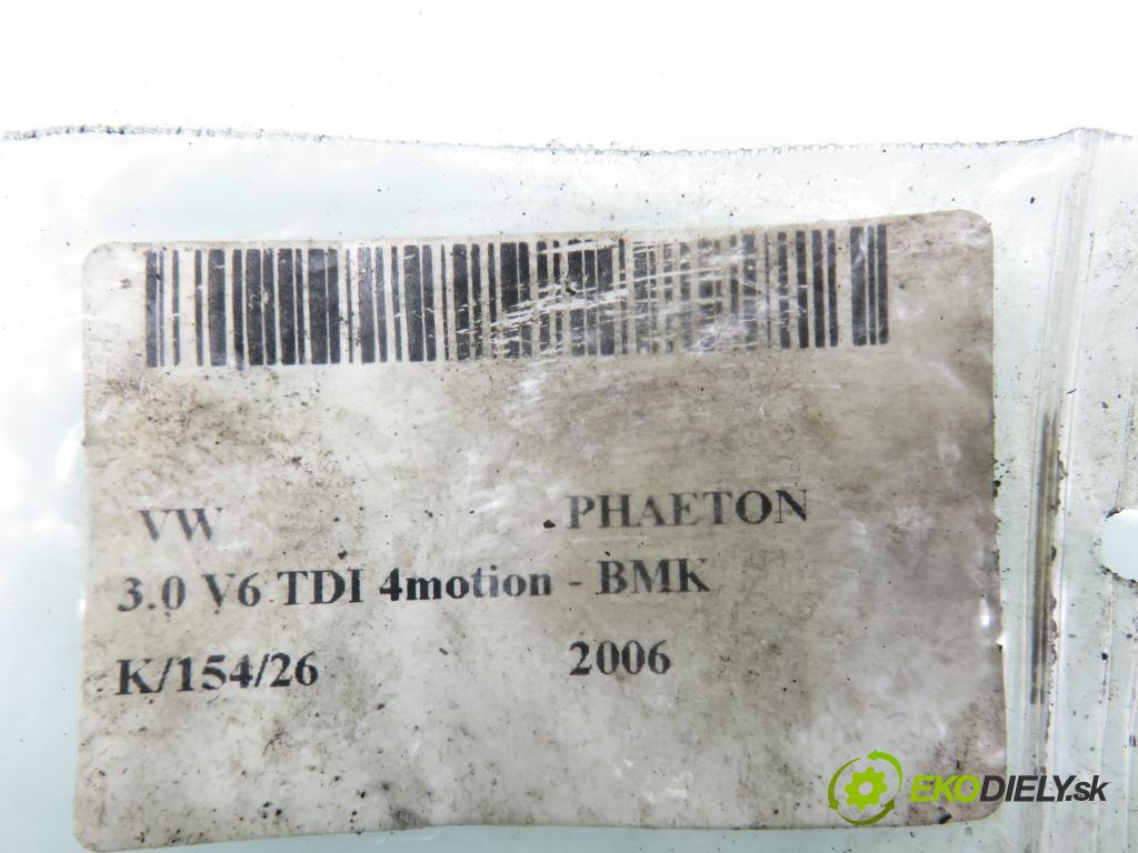 VW PHAETON (3D1, 3D2, 3D3, 3D4, 3D6, 3D7, 3D8, 3D9) SEDAN 2006 165,00 3.0 TDI 2967,00 snímač polohy XENON 3D0941286D
