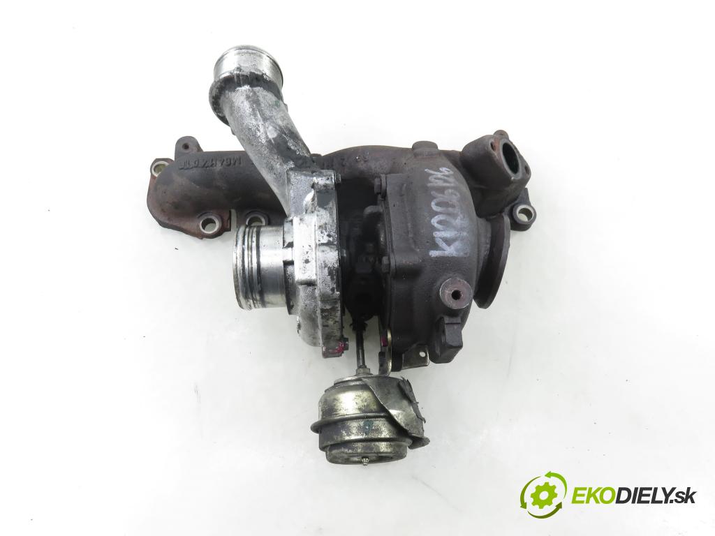 FIAT CROMA (194_) KOMBI 2006 110,00 1.9 D Multijet 150 - 939 A2.000 1910,00 Turbodúchadlo 55196766 (Turbodúchadlo (kompletné))