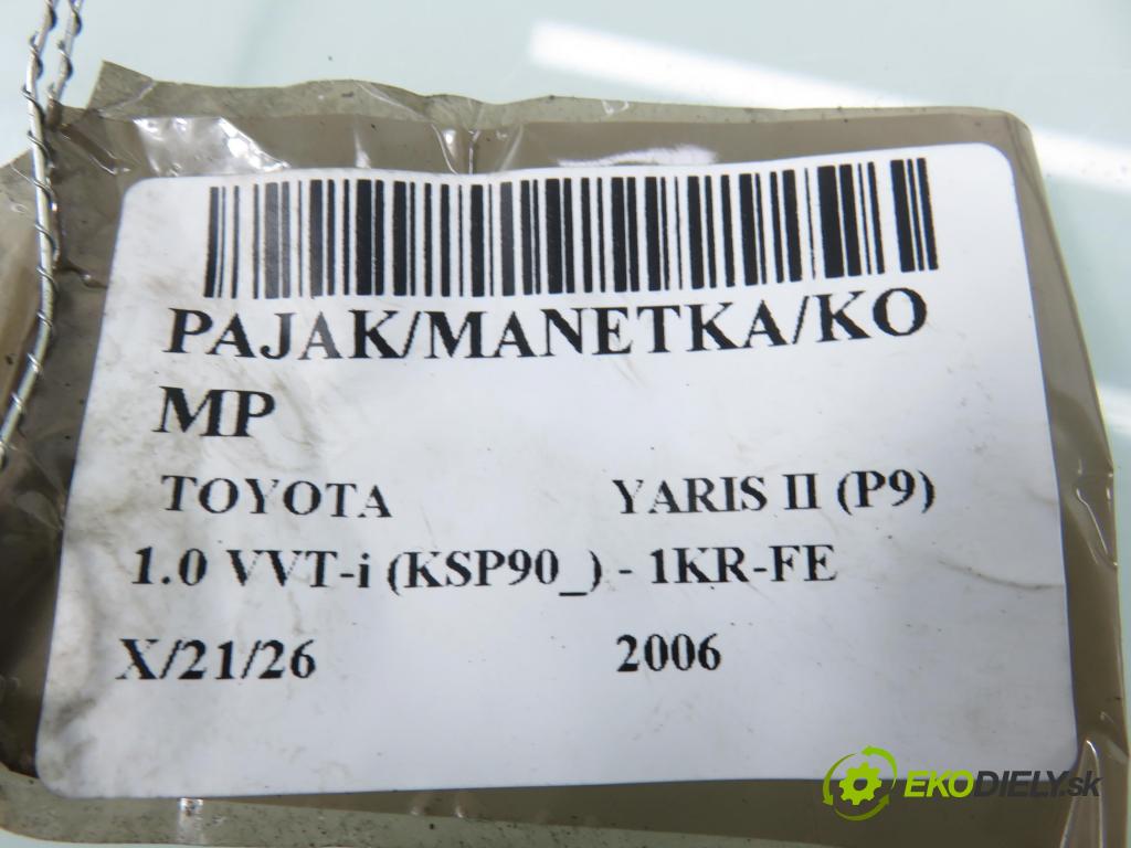 TOYOTA YARIS (_P9_) HB 2006 51,00 1.0 VVT-i (KSP90_) - 1KR-FE 998,00 PAKA/ŘAZENÍ/SADA: 5216017F019