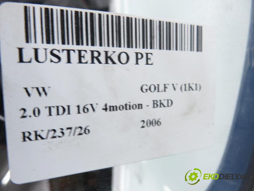 VW GOLF V (1K1) HB (LONG) 2006 103,00 2.0 TDI 16V 4motion - BKD 1968,00 Spätné zrkadlo
