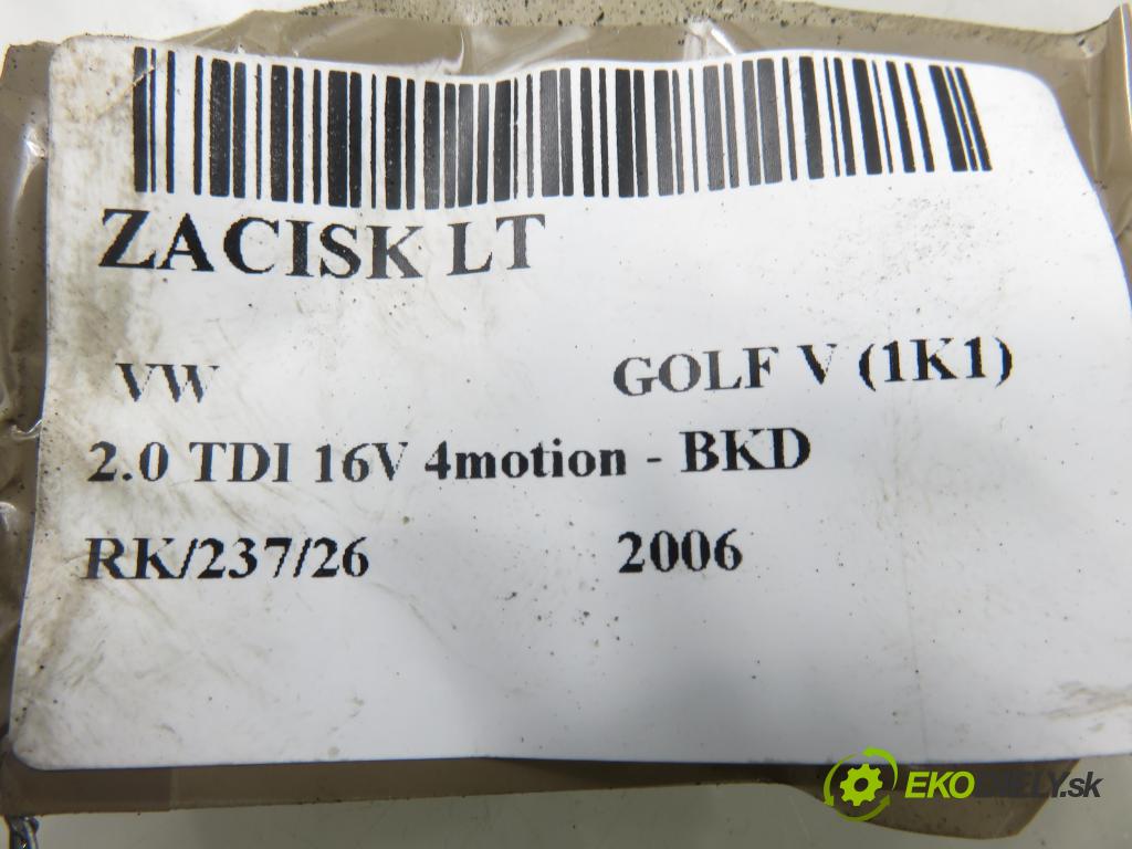 VW GOLF V (1K1) HB (LONG) 2006 103,00 2.0 TDI 16V 4motion - BKD 1968,00 brzdič třmen LT