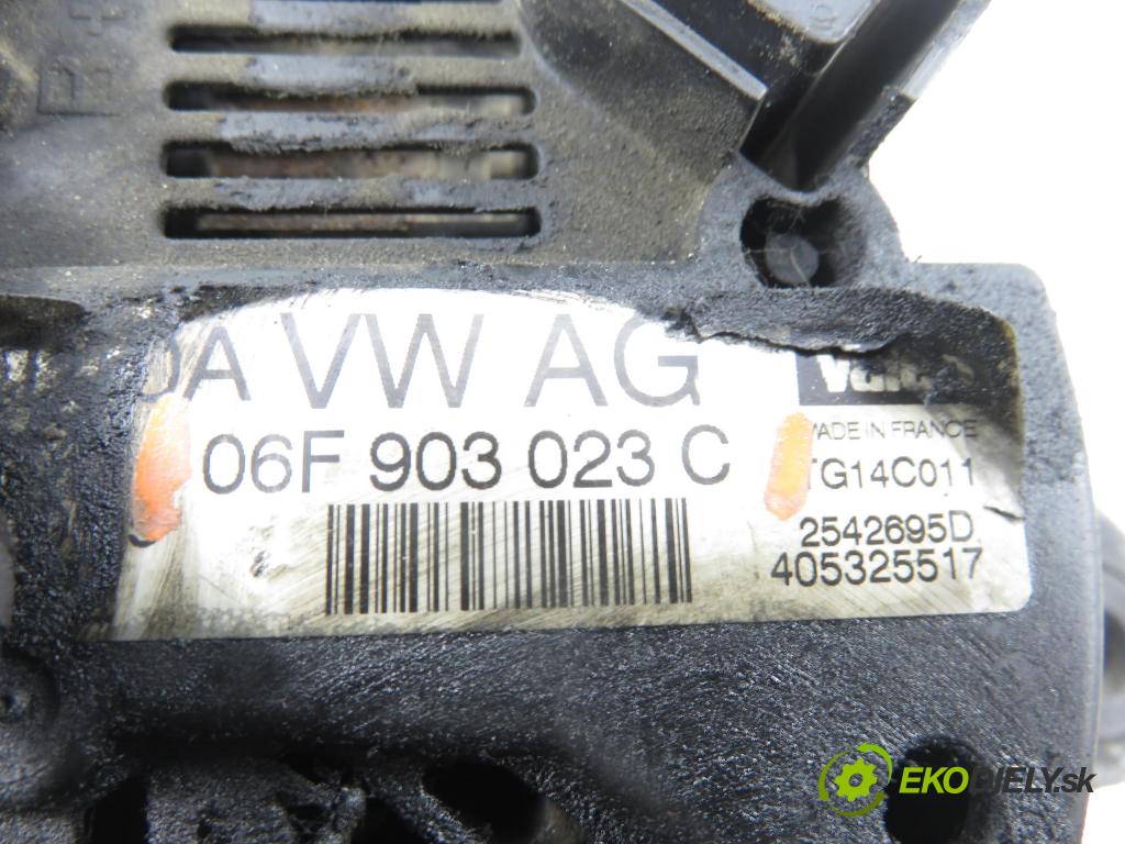 VW GOLF V (1K1) HB (LONG) 2006 103,00 2.0 TDI 16V 4motion - BKD 1968,00 Alternátor 06F903023C (Alternátor)