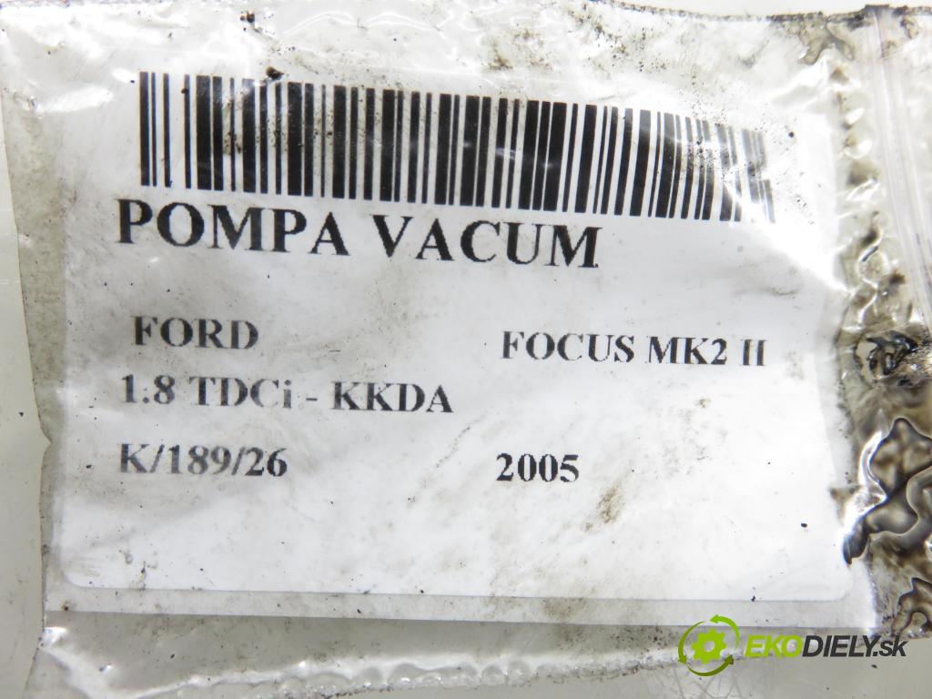 FORD FOCUS II (DA_, HCP) HB 2005 85,00 1.8 TDCi 115 - KKDA 1753,00 pumpa vakuová