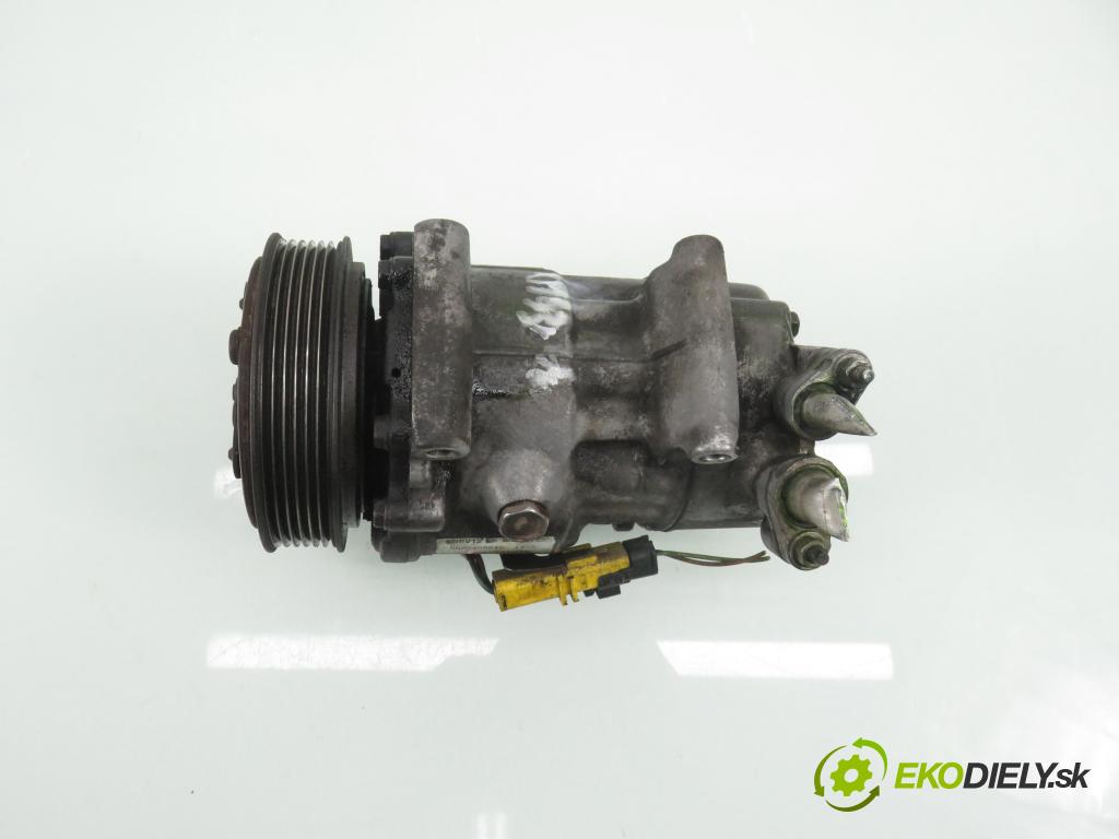 PEUGEOT 206 liftback (2A/C) HB 2007 50,00 1.4 HDi 8V 70 - 8HZ 1398,00 KOMPRESOR: klimatizace 9655191580 (Kompresor klimatizace)