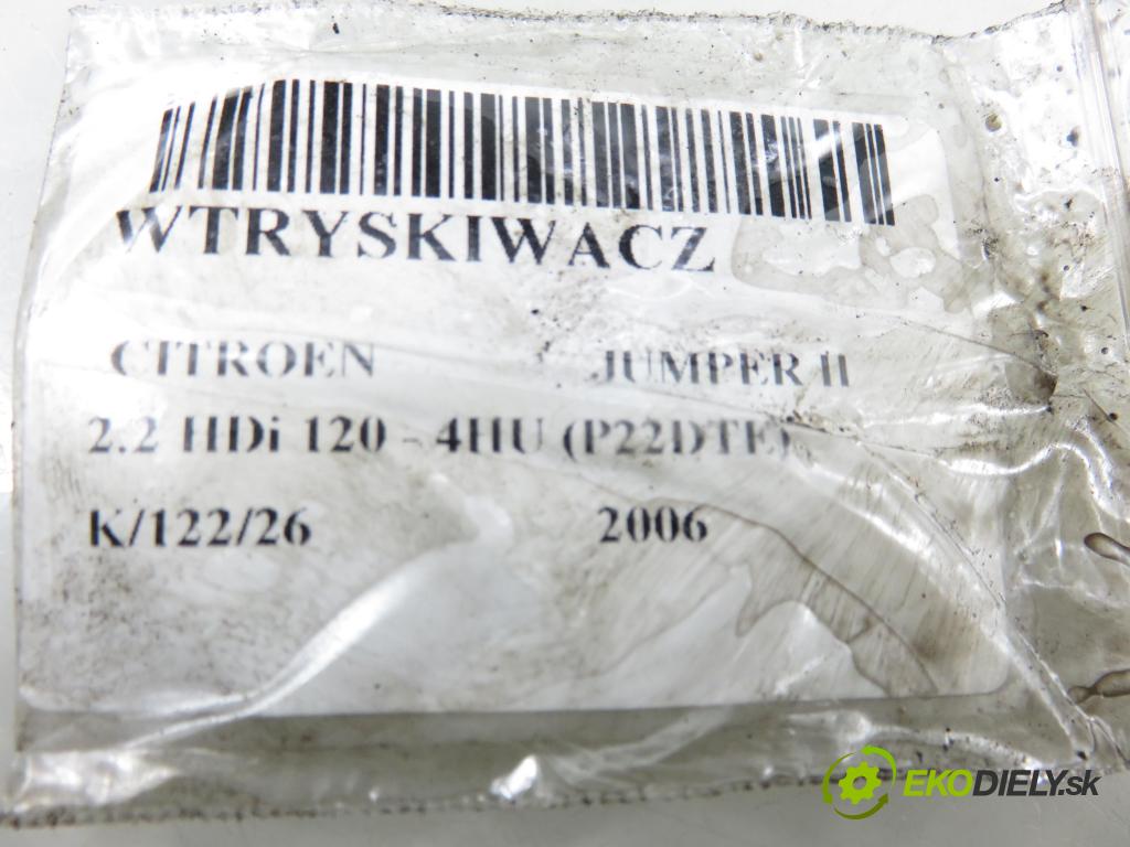 CITROEN JUMPER Skrzynia FURGON 2006 88,00 2.2 HDi 120 - 4HU (P22DTE) 2198,00 vstrekovač DCRI105800 (Vstrekovač paliva)