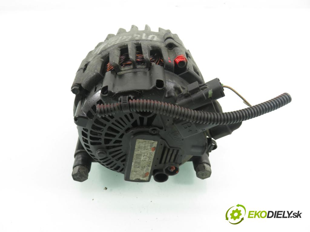 PEUGEOT 206 liftback (2A/C) HB 2007 50,00 1.4 HDi 8V 70 - 8HZ 1398,00 Alternátor 9664779680 (Alternátor)