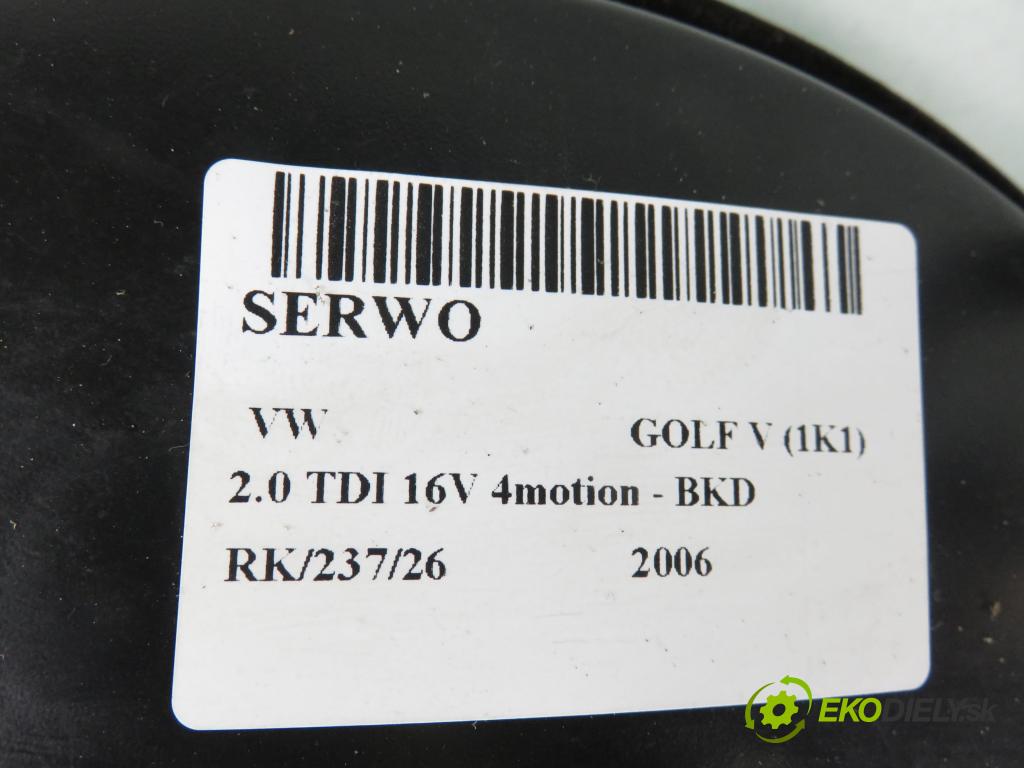 VW GOLF V (1K1) HB (LONG) 2006 103,00 2.0 TDI 16V 4motion - BKD 1968,00 posilovač 1K1614105AE ; 03786475014 (Servočerpadlo)