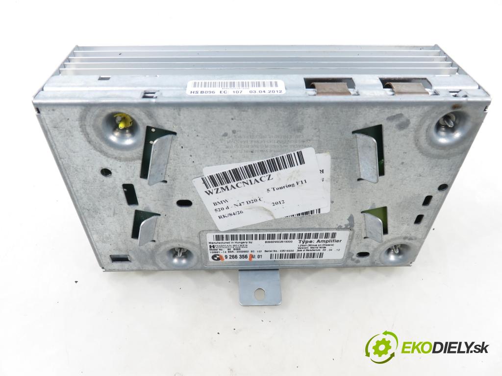 BMW 5 Touring (F11) KOMBI 2012 135,00 520 d 184 - N47 D20 C 1995,00 Zosilňovač 9266356 (Zosilňovač)