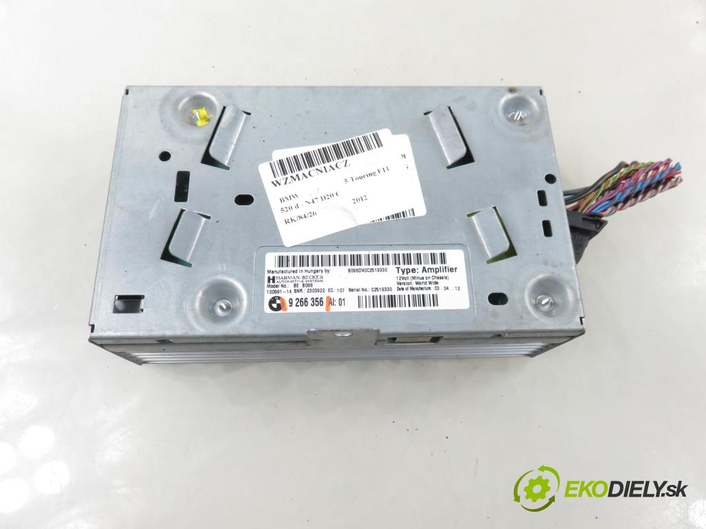 BMW 5 Touring (F11) KOMBI 2012 135,00 520 d 184 - N47 D20 C 1995,00 Zosilňovač 9266356 (Zosilňovač)