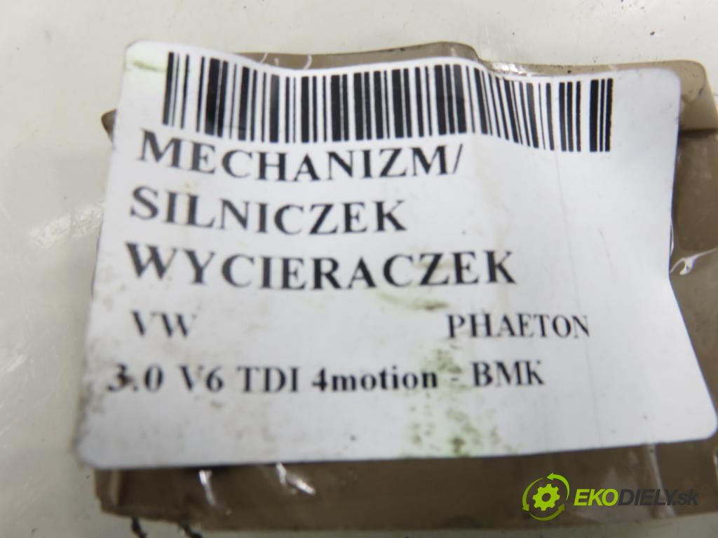 VW PHAETON (3D1, 3D2, 3D3, 3D4, 3D6, 3D7, 3D8, 3D9) SEDAN 2006 165,00 3.0 TDI 2967,00 MECHANISMUS/ motorek stěračů 3398009920 ; 3D1955602A ; 0390241917