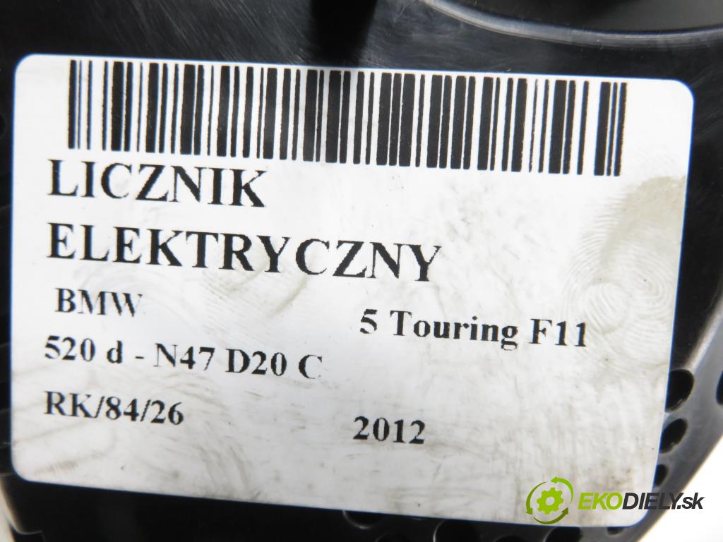 BMW 5 Touring (F11) KOMBI 2012 135,00 520 d 184 - N47 D20 C 1995,00 prístrojovka elektrický 9285176 ; 0263694252