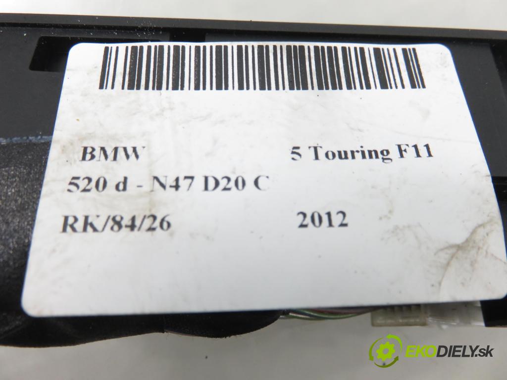 BMW 5 Touring (F11) KOMBI 2012 135,00 520 d 184 - N47 D20 C 1995,00 vypínač / prepínač 9202945