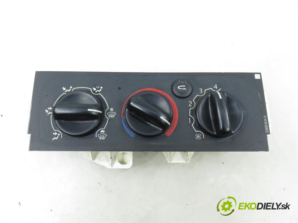 OPEL MOVANO Platforma / podwoyie (X70) FURGON 2004 0,00 2.5 DTi - G9U 754 2464,00 Panel topení 92537
