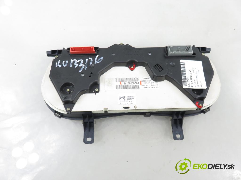 RENAULT CLIO II (BB_, CB_) HB 2003 72,00 1.4 16V (B/CB0P) - K4J 710 1390,00 prístrojovka elektrický P8200059776