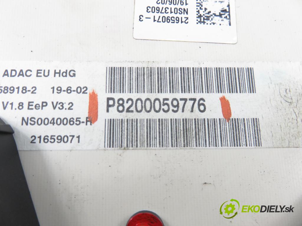 RENAULT CLIO II (BB_, CB_) HB 2003 72,00 1.4 16V (B/CB0P) - K4J 710 1390,00 prístrojovka elektrický P8200059776