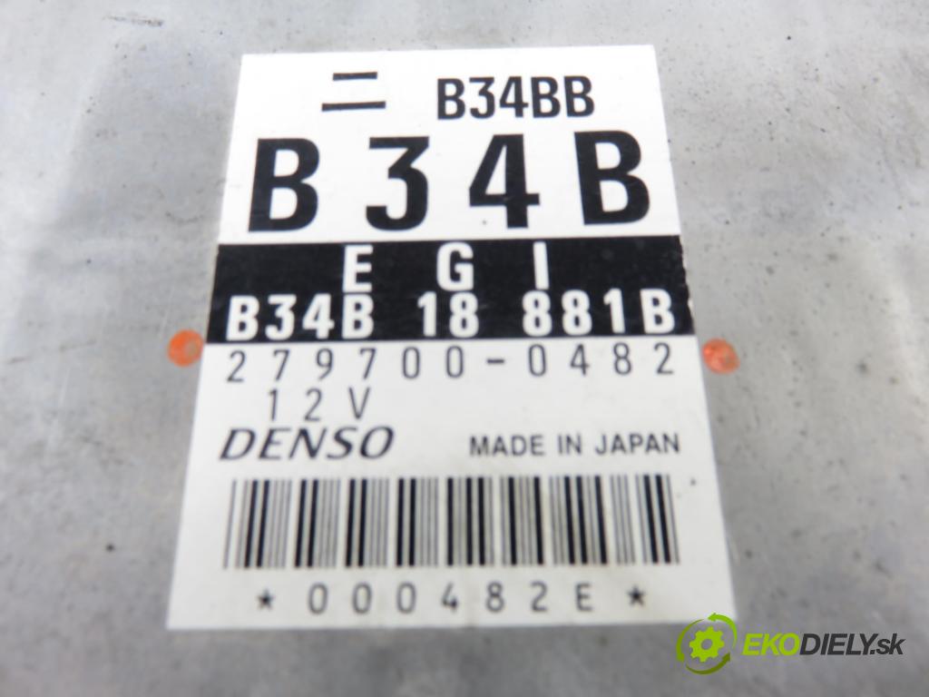 MAZDA DEMIO (DW) HB 1998 46,00 1.3 i 16V (DW3W) - B3 ME 1324,00 řídící jednotka motora 2797000482