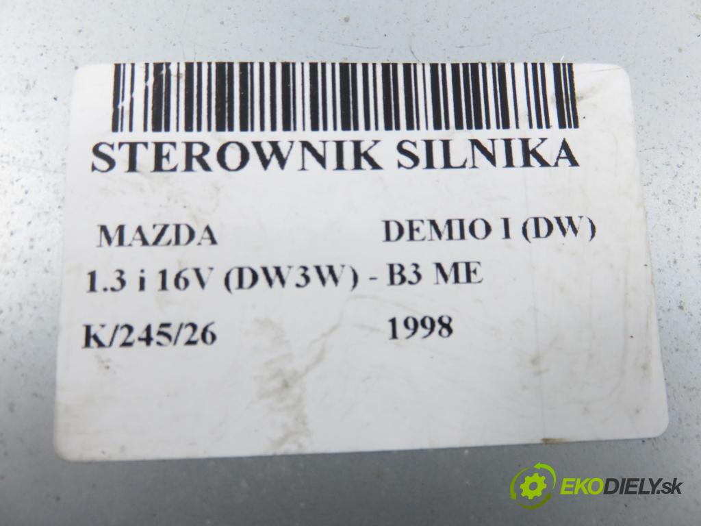 MAZDA DEMIO (DW) HB 1998 46,00 1.3 i 16V (DW3W) - B3 ME 1324,00 řídící jednotka motora 2797000482