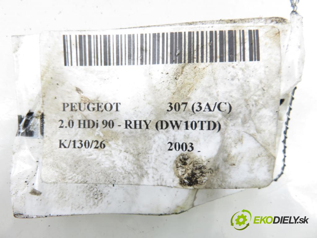 PEUGEOT 307 (3A/C) HB 2003 66,00 2.0 HDi 90 - RHY (DW10TD) 1997,00 Pumpa ABS 0273004562 ; 9643777980 ; 0265216757 (Pumpa ABS)