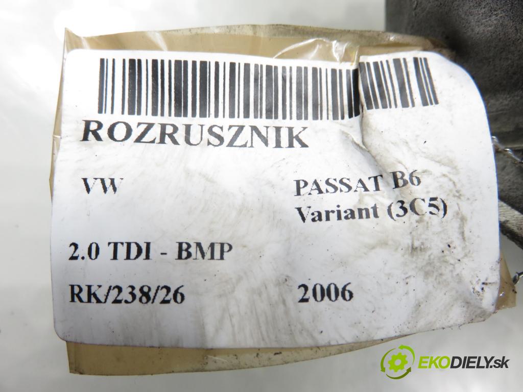 VW PASSAT B6 Variant (3C5) KOMBI 2006 103,00 2.0 TDI PD 8V 140 - BMP 1968,00 startér 0001123014 (Startér)