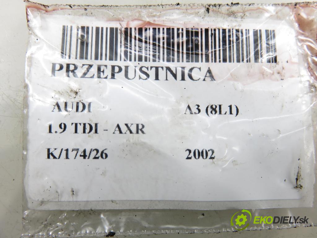 AUDI A3 (8L1) HB 2002 74,00 1.9 TDI - AXR 1896,00 škrtíci klapka 038128063G (Škrticí klapka)