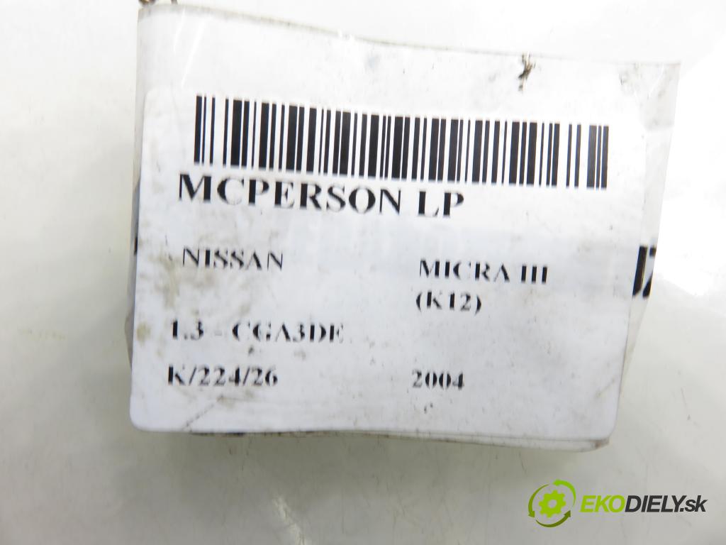 NISSAN MICRA III (K12) HB 2004 65,00 1.3 - CGA3DE 1348,00 MCPERSON LP