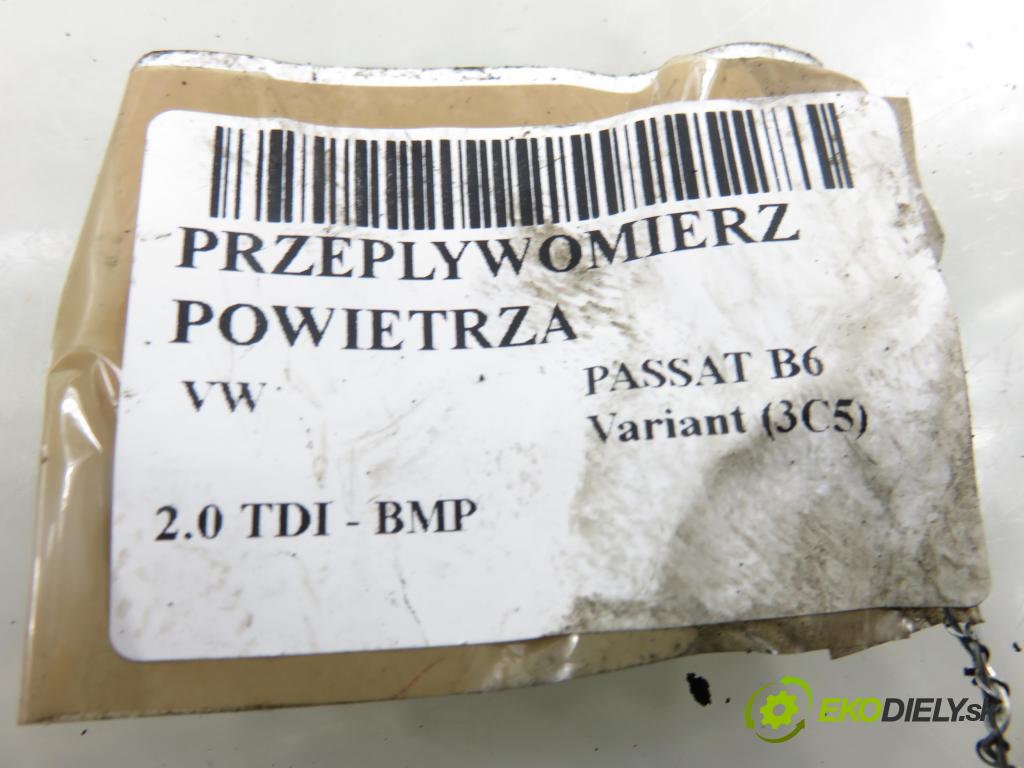 VW PASSAT B6 Variant (3C5) KOMBI 2006 103,00 2.0 TDI PD 8V 140 - BMP 1968,00 váha vzduchu vzduchu 722684180