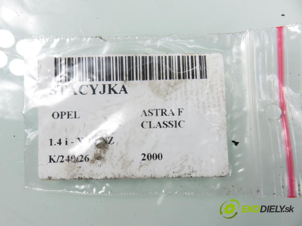 OPEL ASTRA F CLASSIC sedan (T92) SEDAN 2000 44,00 1.4 i - X 14 NZ 1389,00 spinačka 26034041 ; 24418928 (Spínacia skrinka)