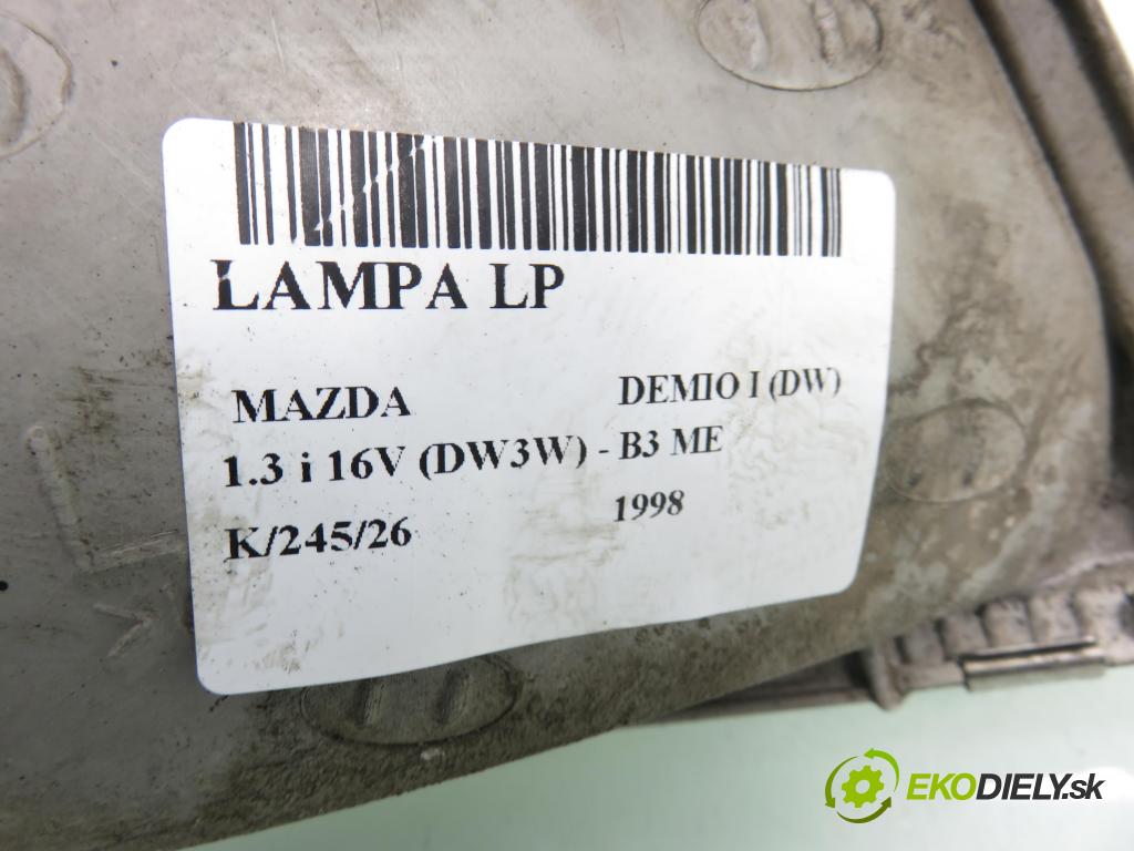 MAZDA DEMIO (DW) HB 1998 46,00 1.3 i 16V (DW3W) - B3 ME 1324,00 Svetlo LP