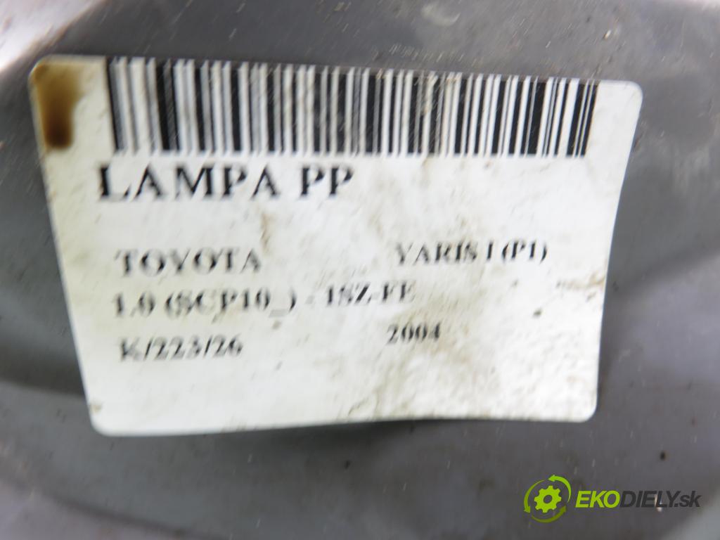 TOYOTA YARIS (_P1_) HB 2004 50,00 1.0 VVT- i 68 - 1SZ-FE 998,00 Svetlo PP