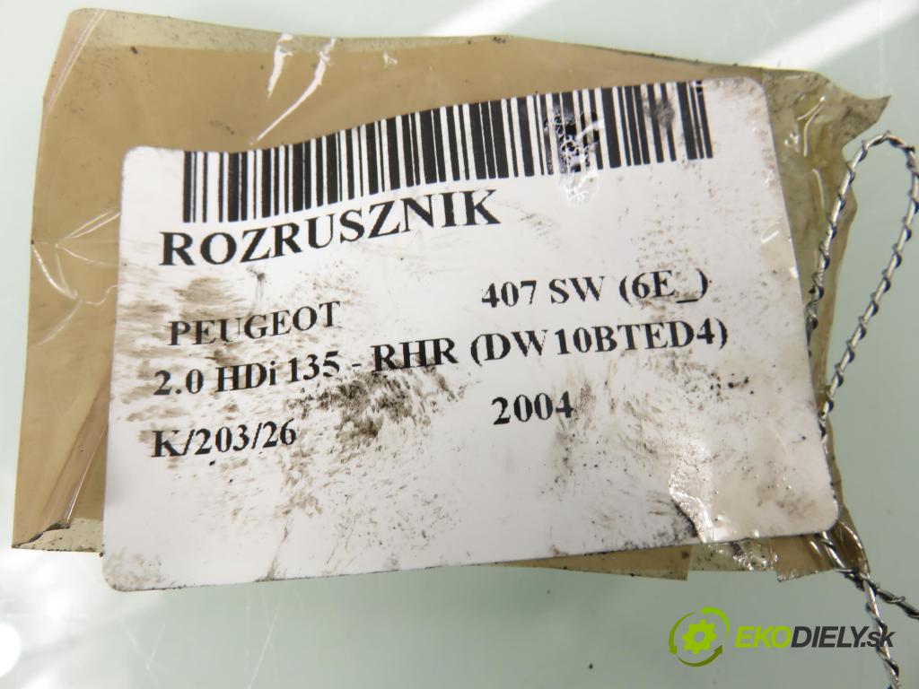 PEUGEOT 407 SW (6E_) KOMBI 2004 100,00 2.0 HDi 135 - RHR 1997,00 Štartér S0550PR (Štartér)