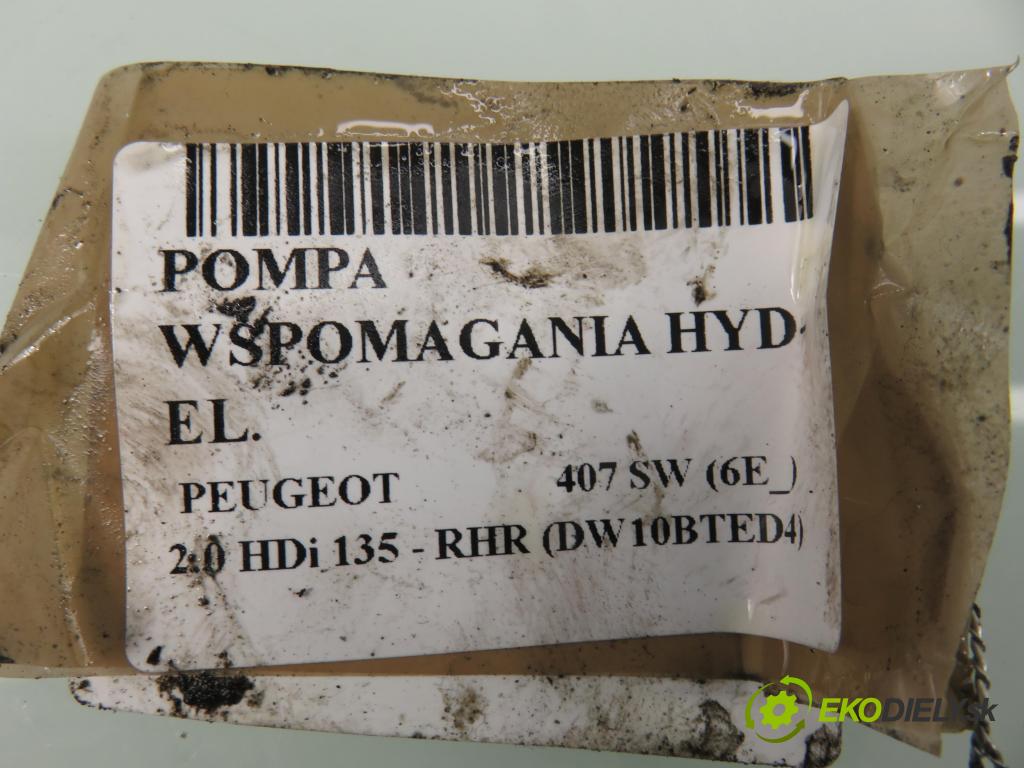 PEUGEOT 407 SW (6E_) KOMBI 2004 100,00 2.0 HDi 135 - RHR 1997,00 pumpa servočerpadlo HYD-EL. 9655792180 ; A5093071J