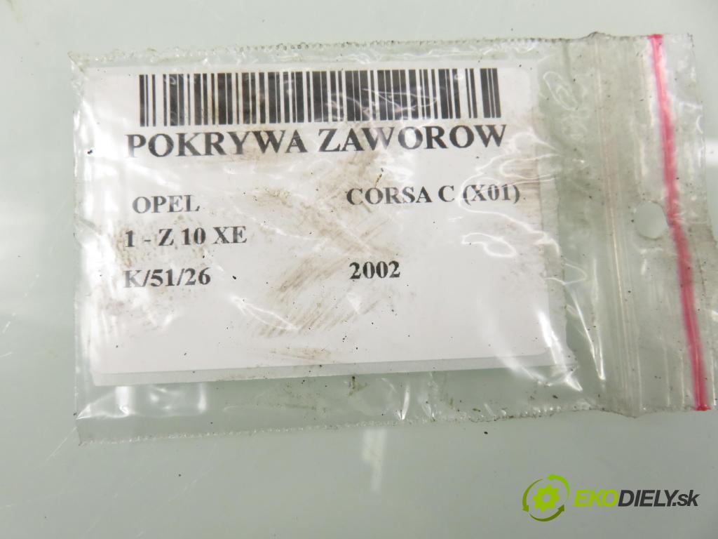OPEL CORSA C (X01) HB 2002 43,00 1.0 12V 58 - Z 10 XE 973,00 kryt Ventilů 24403771