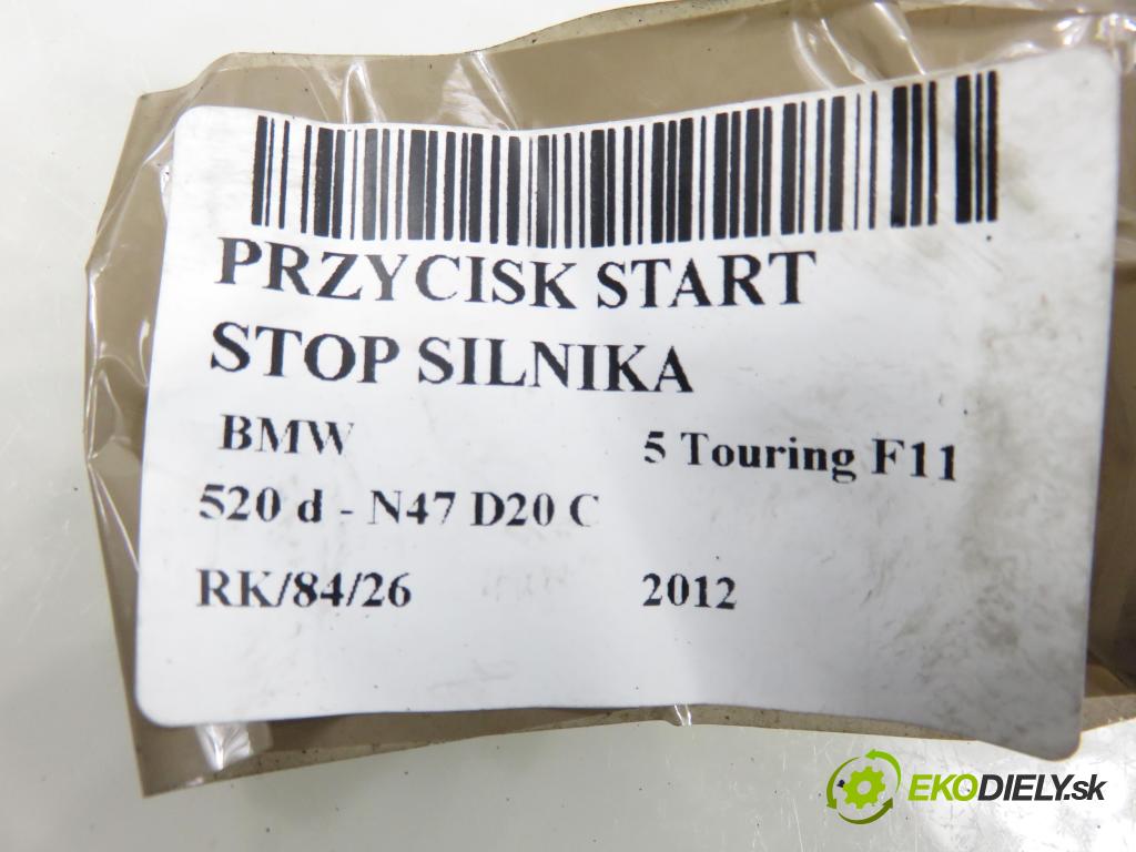 BMW 5 Touring (F11) KOMBI 2012 135,00 520 d 184 - N47 D20 C 1995,00 vypínač Start brzdových svetiel Motor 9225230