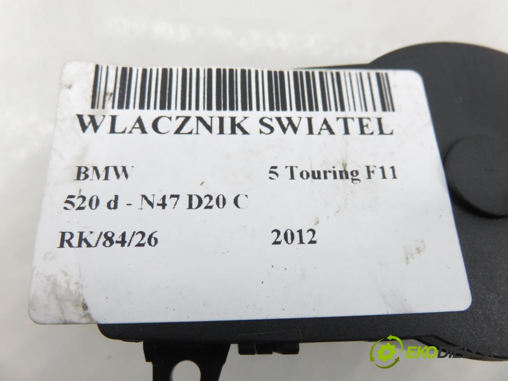 BMW 5 Touring (F11) KOMBI 2012 135,00 520 d 184 - N47 D20 C 1995,00 přepínač světla 9192744