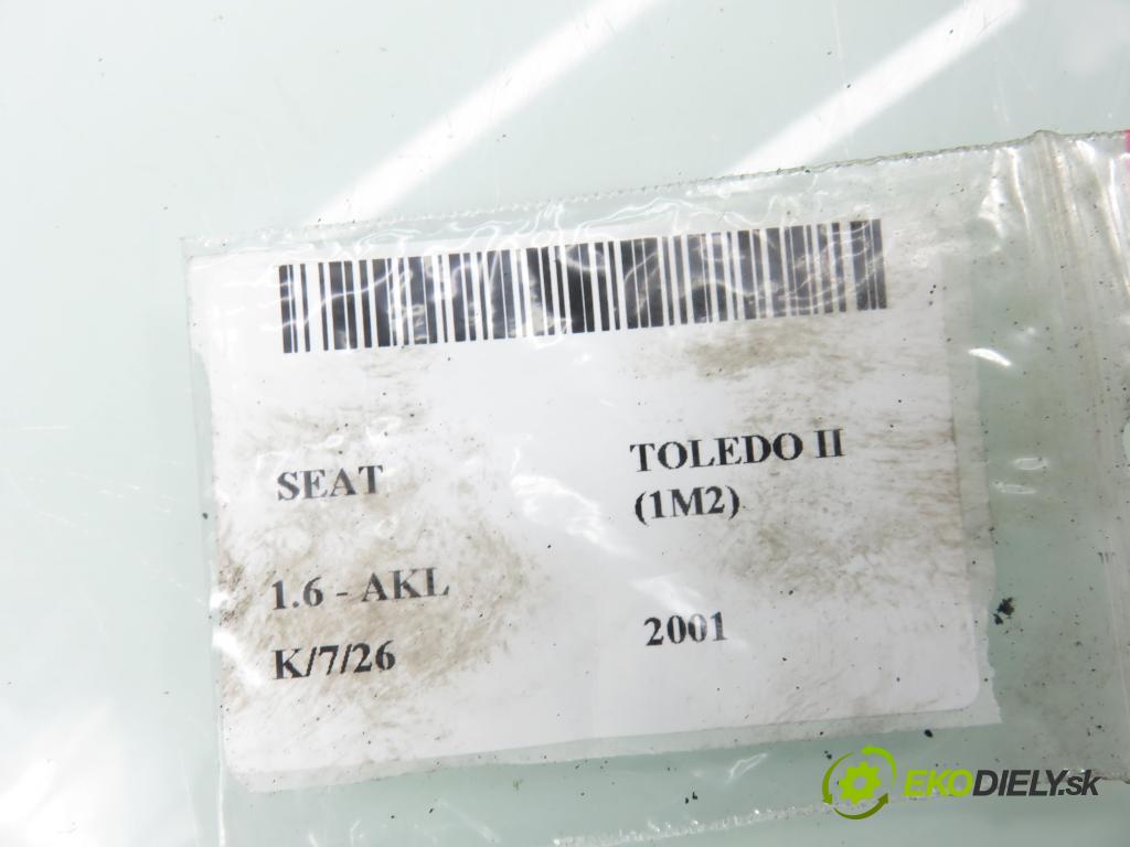 SEAT TOLEDO II (1M2) SEDAN 2001 74,00 1.6 - AKL 1595,00 řídící jednotka motora 06A906019BR ; 5WP444302