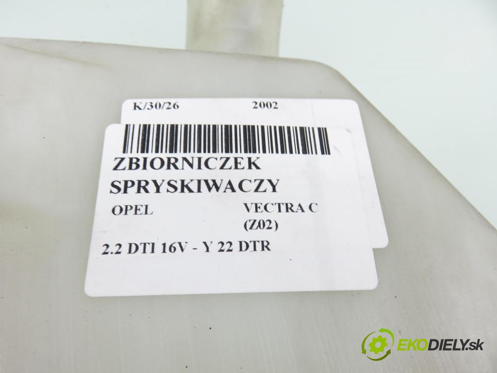 OPEL VECTRA C (Z02) SEDAN 2002 92,00 2.2 DTI 16V 125 - Y 22 DTR 2172,00 Nádržka ostrekovačov 551020308 (Kľučka dverí ostatné)