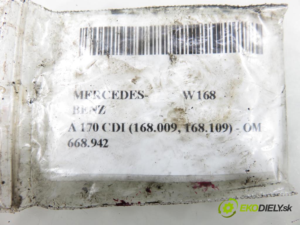 MERCEDES-BENZ KLASA A (W168) HB 2002 70,00 A 170 CDI 95 - OM 668.942 1689,00 vstrekovač 0445110116 ; 6680700987 (Vstrekovač paliva)