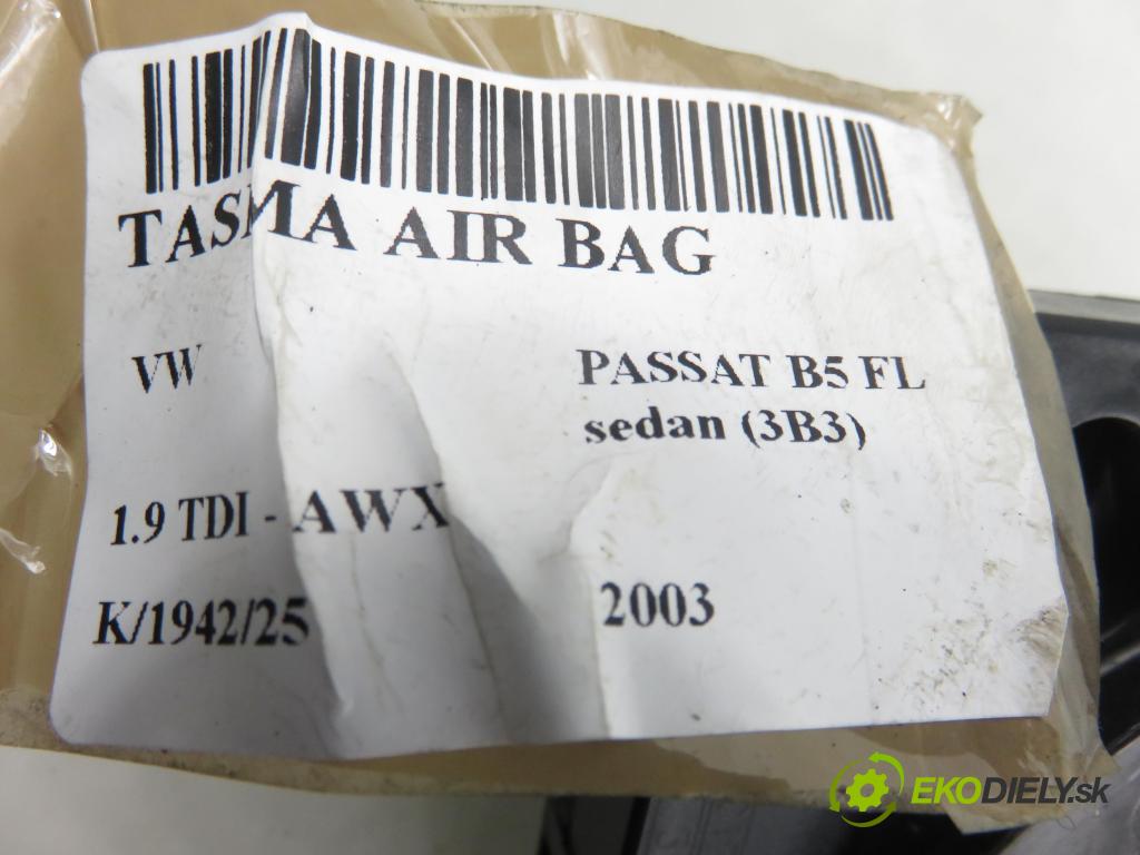 VW PASSAT B5.5 (3B3) SEDAN 2003 96,00 1.9 TDI - AWX 1896,00 PÁSKA: air BAG 1J0959654AP