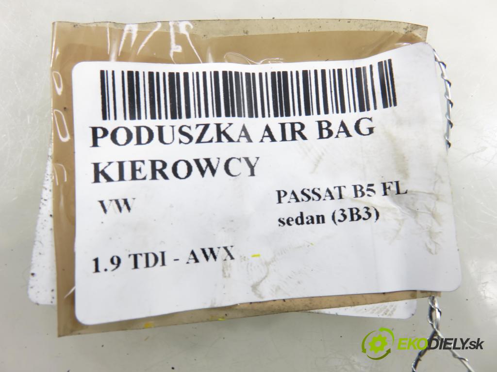 VW PASSAT B5.5 (3B3) SEDAN 2003 96,00 1.9 TDI - AWX 1896,00 AirBag air BAG volantu 1J0880201K